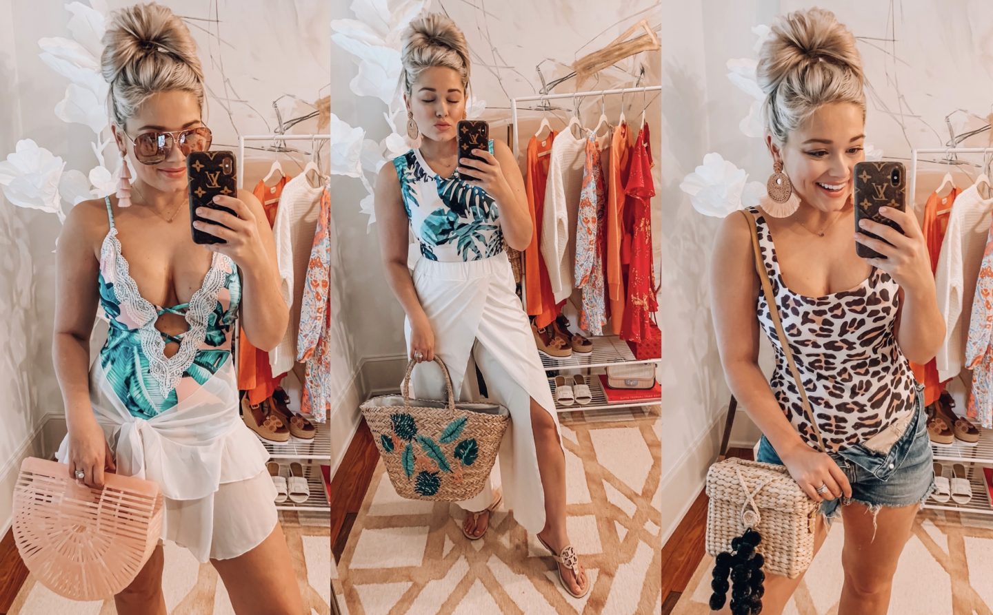 Feeling Tropical Bikini Try On