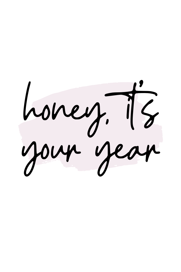 Motivational Quotes 2020 Inspiration  honey it's your year