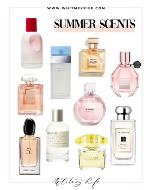 Top 10 Favorite Clean and Floral Perfumes for Summer – Whitney Rife