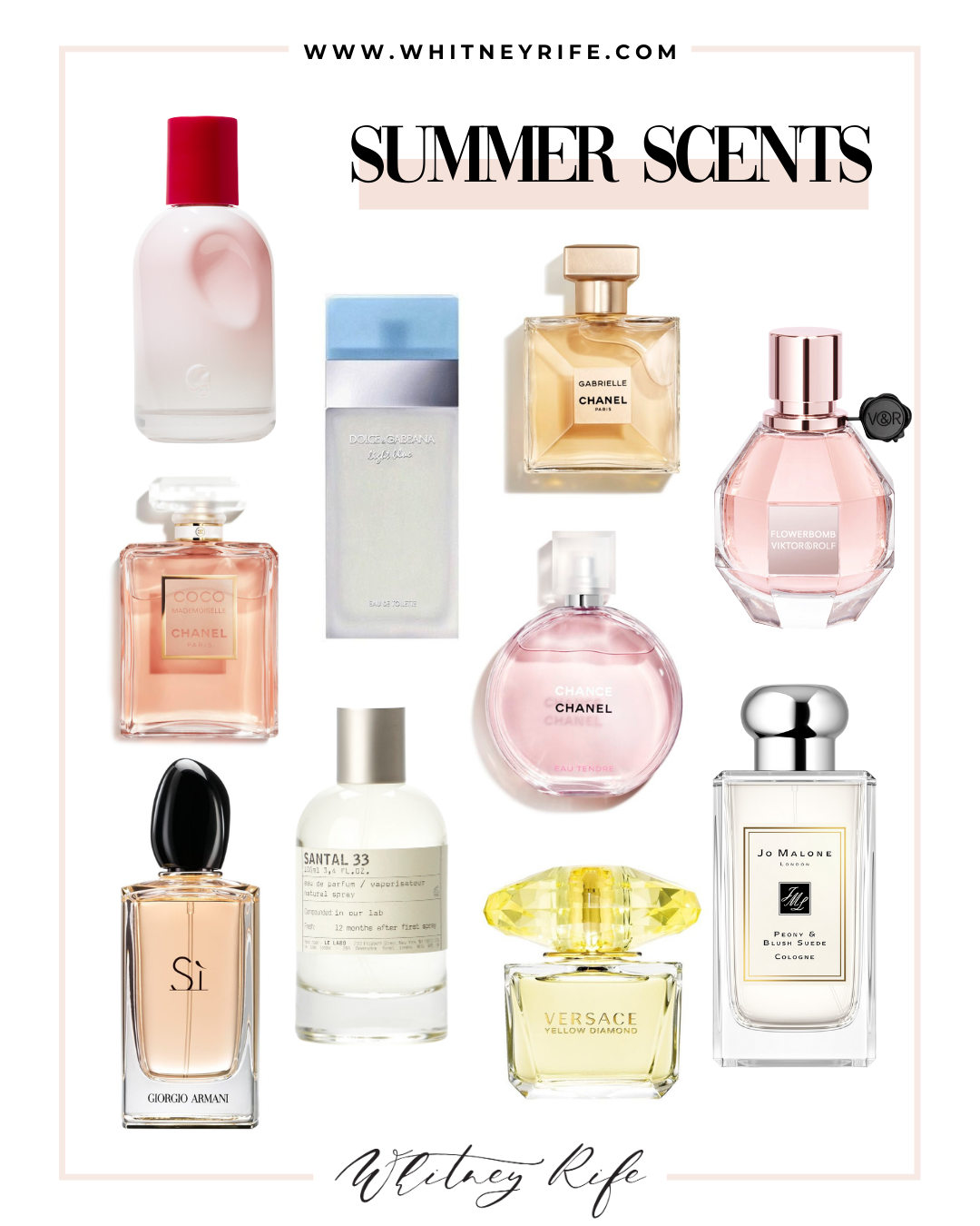 Favorite Perfumes for Summer - The Beauty Look Book