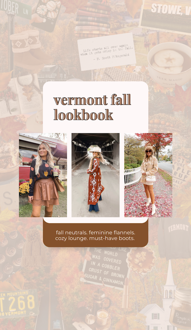 Fall in Vermont: My Outfit Lookbook