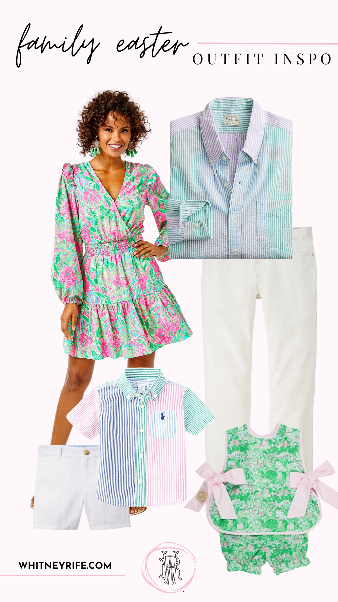 Coordinating family shop easter outfits