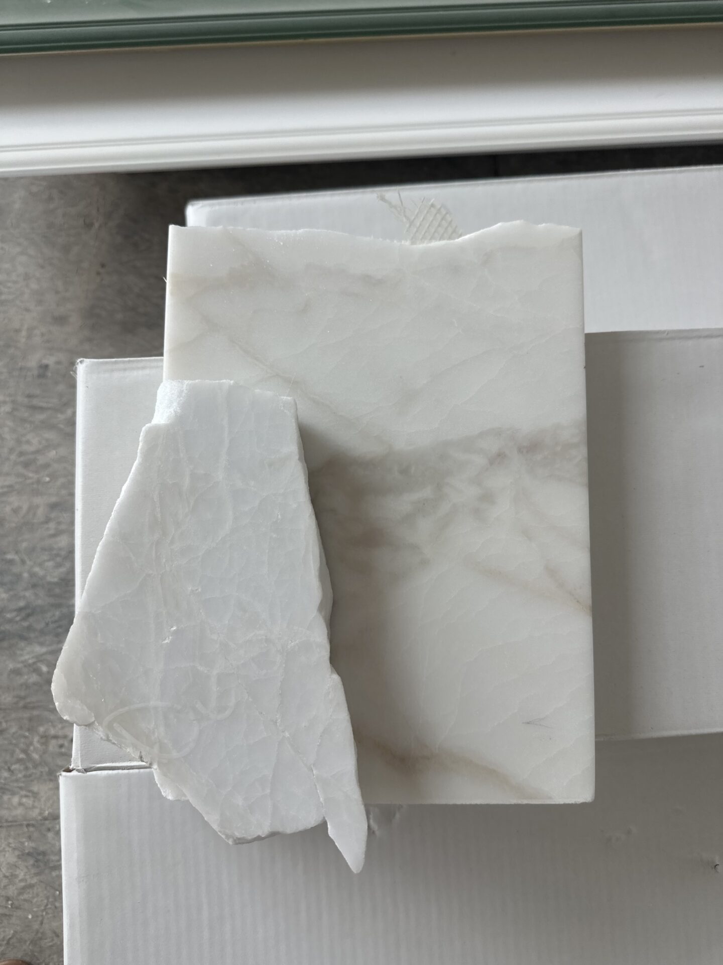 New Home Update: Our Marble Countertops Are Here!